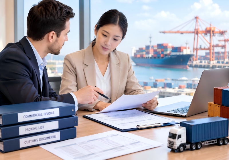 export import clearing agent